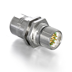 M23 12 Kontak Kablo Tip Erkek P Dizilim 180° (Düz) Konnektör TE CONNECTİVİTY INTERCONTEC - INTERCONTEC