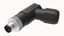 M8 4 PİN ERKEK 90° SEYYAR KONNEKTÖR DEGSON - DEGSON