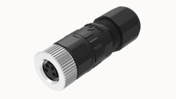 M8 4 PİN DİŞİ DÜZ SEYYAR SOKET DEGSON - DEGSON